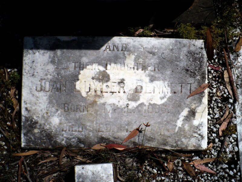 BENNETT Joan Cuyler 1906-1977