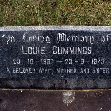 CUMMINGS Louie 1897-1979