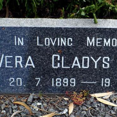 DEWEY Vera Gladys 1899-1988