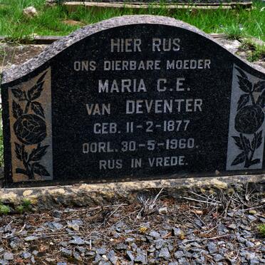 DEVENTER Maria C.E., van 1877-1960