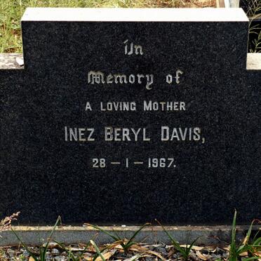 DAVIS Inez Beryl -1967