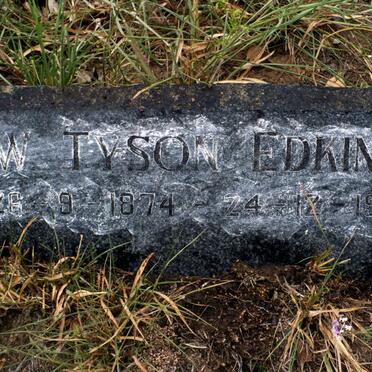 EDKINS W. Tyson 1874-1920