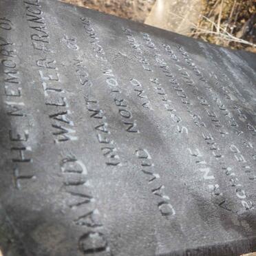 FRANCES David Walter :: FRANCES Annie Sophia 1866-1868