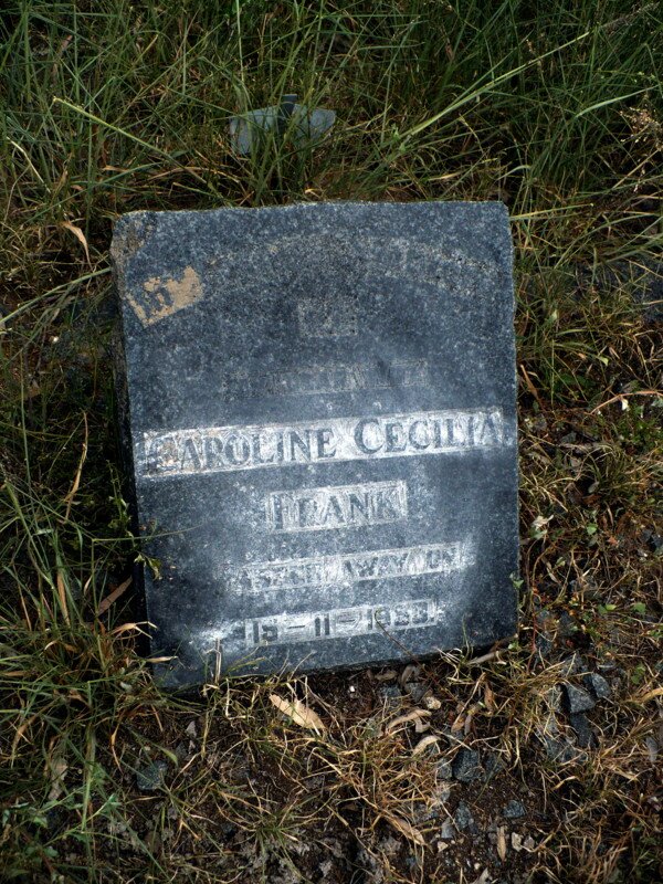 FRANK Caroline Cecilia -1958
