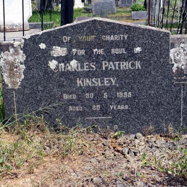 KINGSLEY Charles Patrick -1955