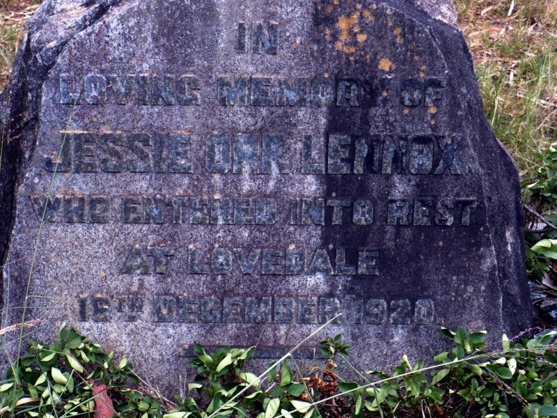 LENNOX Jessie Orr -1920