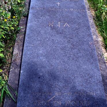 MULLER Maria Johanna 1932-1964