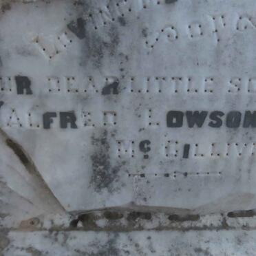 MCGILLIVRAY Alfred Lowson -1903