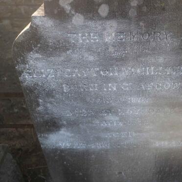 McGILLIVRAY Eliz. Gayton 1872-1873