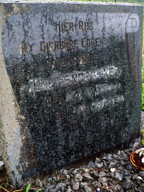 NEL Jan Hendrik 1893-1950