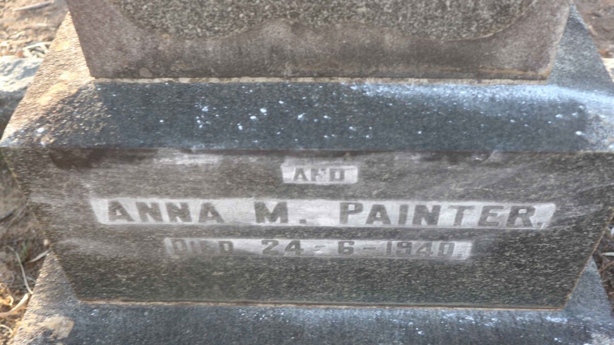 PAINTER Anna M. -1940