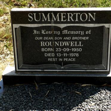 SUMMERTON Roundwell 1950-1978
