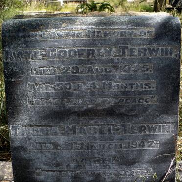 TERWIN Kate Godfrey -1935 :: TERWIN Thora Mabel -1942