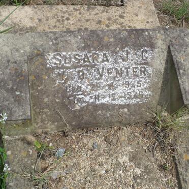 VENTER Susara J.C., v.d. 1925-1925