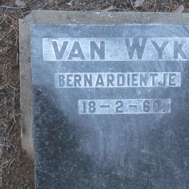 WYK Bernardientje, van -1960