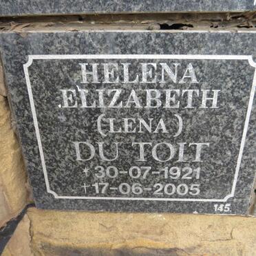 TOIT Helena Elizabeth, du 1921-2005