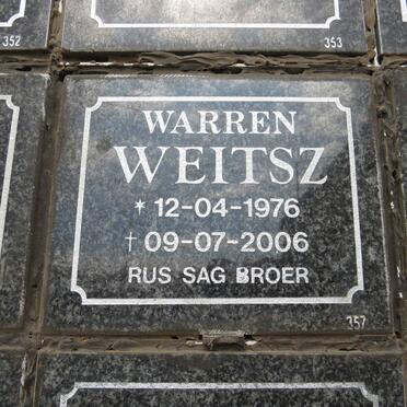 WEITSZ Warren 1976-2006