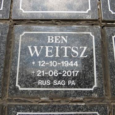 WEITSZ Ben 1944-2017