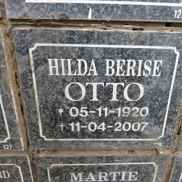 OTTO Hilda Berise 1920-2007