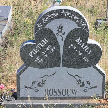 ROSSOUW Pieter 1917-1998 &amp; Mara 1931-