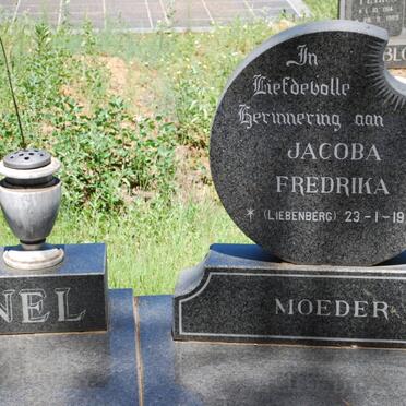 NEL Jacoba Fredrika nee LIEBENBERG 1925-