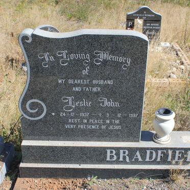 BRADFIELD Leslie John 1937-1997