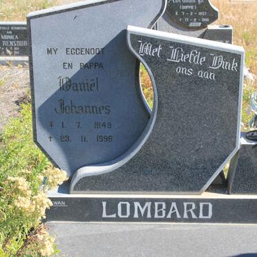 LOMBARD Daniël Johannes 1949-1996