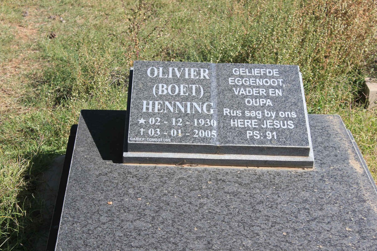 OLIVIER Henning 1930-2005