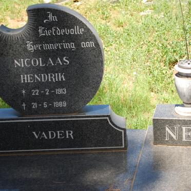 NEL Nicolaas Hendrik 1913-1989