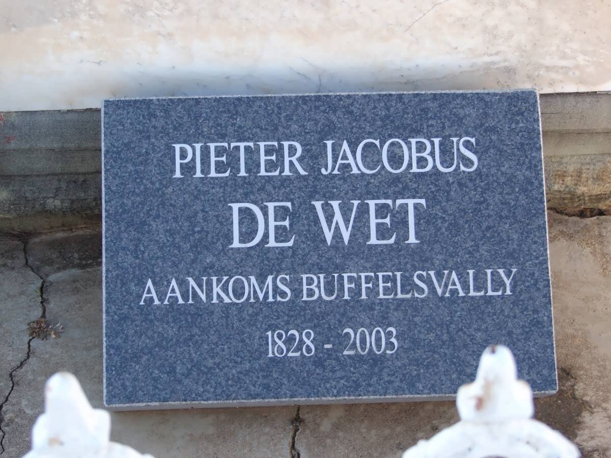 2. Herdenking aankoms in Buffelsvally