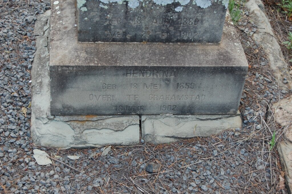 ROUX ? 1880-1902 :: ROUX Hendrina 1859-1902