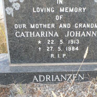 ADRIANZEN Catharina Johanna 1913-1984