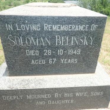 BELINSKY Soloman -1949