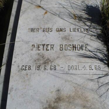 BOSHOFF Pieter 1968-1968