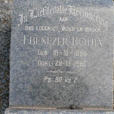 BOTHA Ebenezer 1896-1950