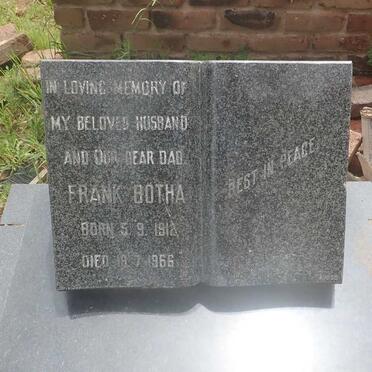 BOTHA Frank 1912-1966