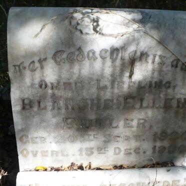 BUTLER Blanche Ellen 1930-1930