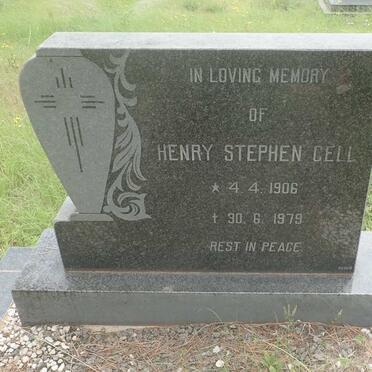 CELL Henry Stephen 1906-1979