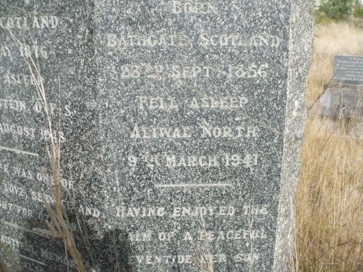 FINLAYSON Annie nee SNEDDON 1856-1941