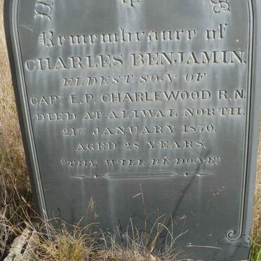 CHARLEWOOD Charles Benjamin -1870