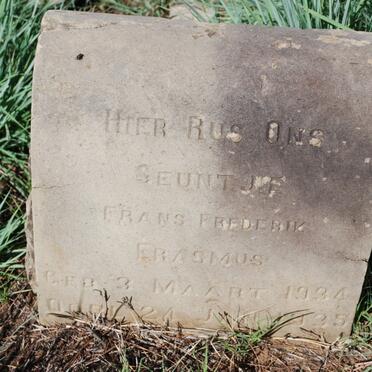 ERASMUS Frans Frederik 1934-1935