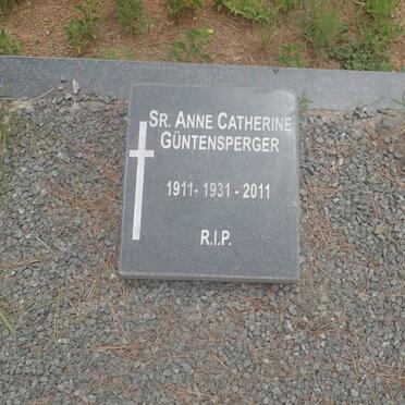 GÜNTENSPERGER Anne Catherine 1911-2011