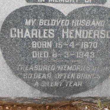 HENDERSON Charles 1870-1943