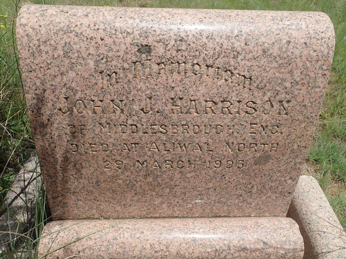 HARRISON John J. -1905