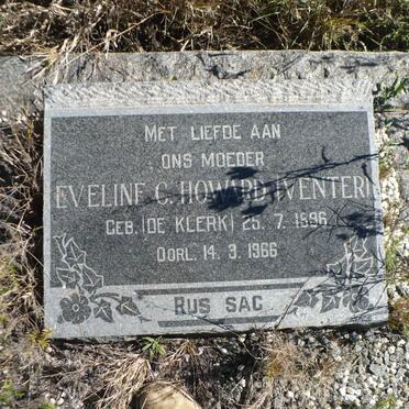 HOWARD Eveline C. nee voorheen VENTER nee DE KLERK 1896-1966