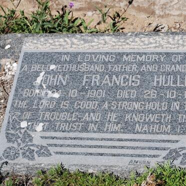 HULLEY John Francis 1901-1993