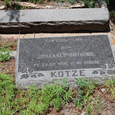 KOTZE Johannes Anthonie