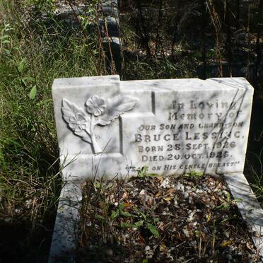 LESSING Bruce 1926-1926