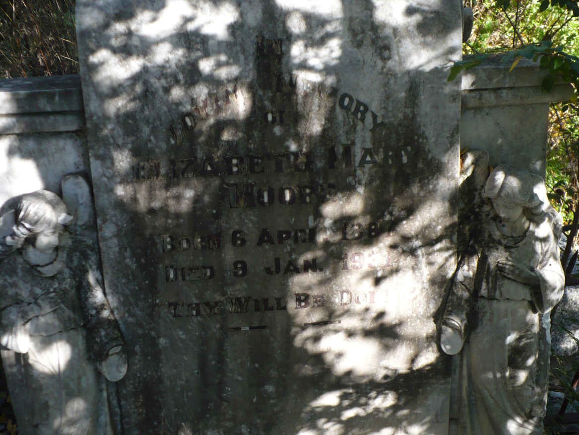 MOORE Elizabeth Mary 1887-1931