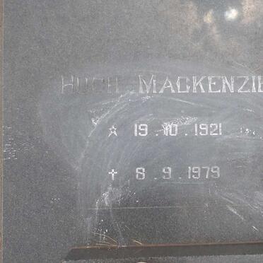 MACKENZIE Hugh 1921-1979 &amp; Bernardine Alison 1928-2010